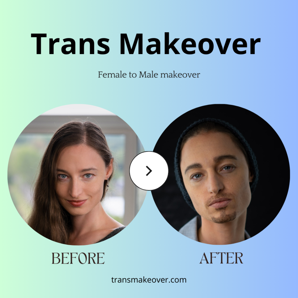 vrouw naar man trans makeover